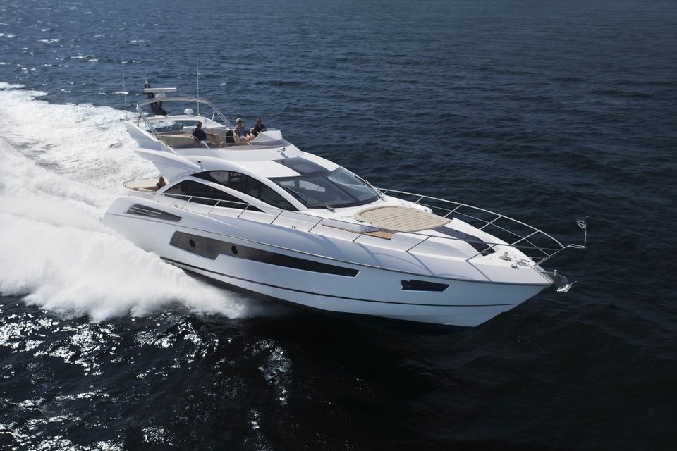 360 VR Virtual Tours of the Sunseeker 68 Sport Yacht