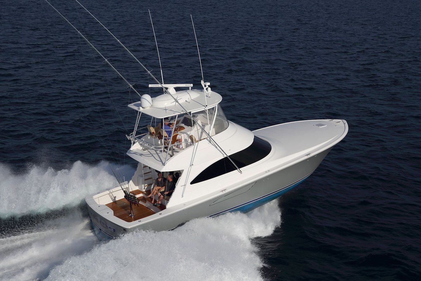 360 VR Virtual Tours of the Viking 48 Convertible