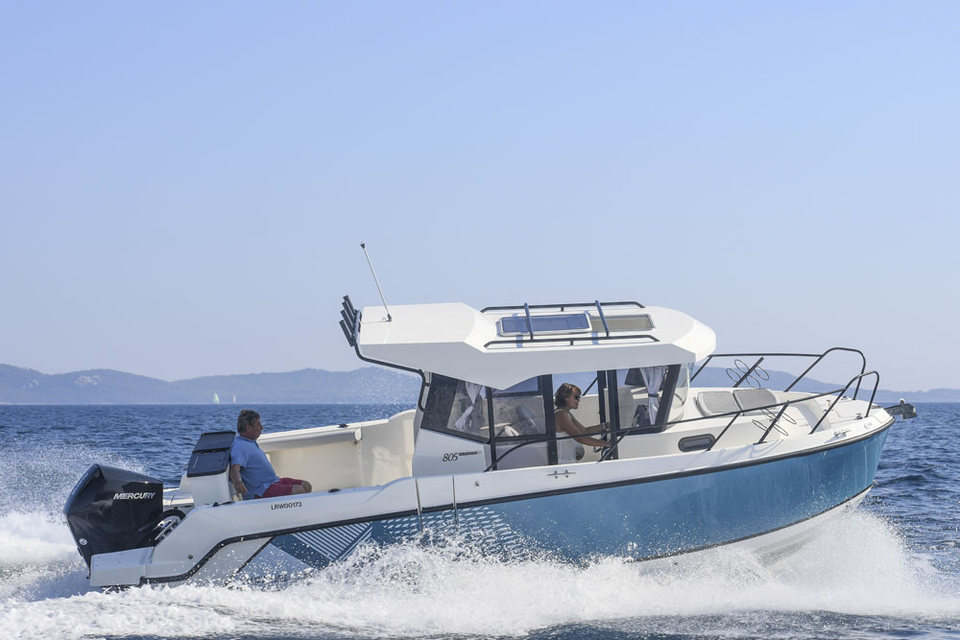 360 VR Virtual Tours of the [VBS-DE] Quicksilver 805 Pilothouse