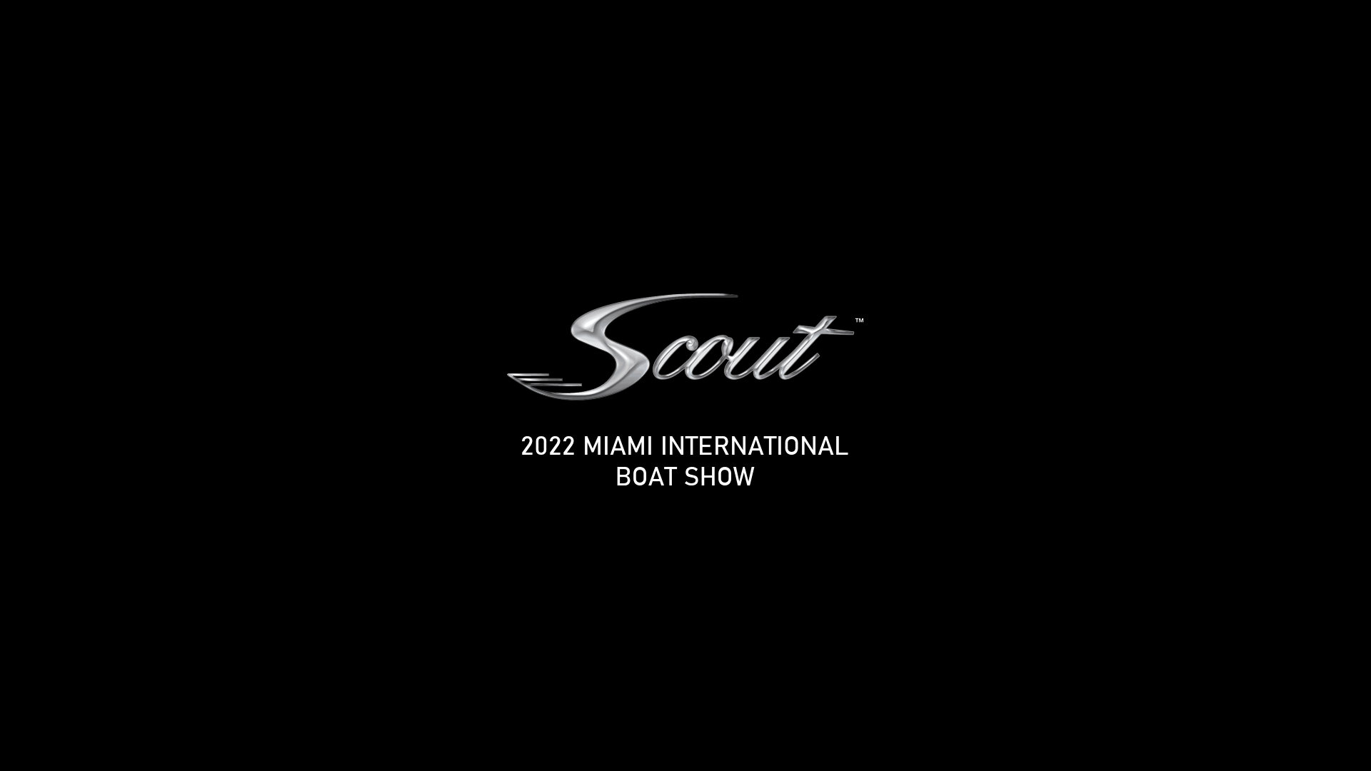 360 VR Virtual Tours of the Scout Boats @ 2022 Miami International Boat Show