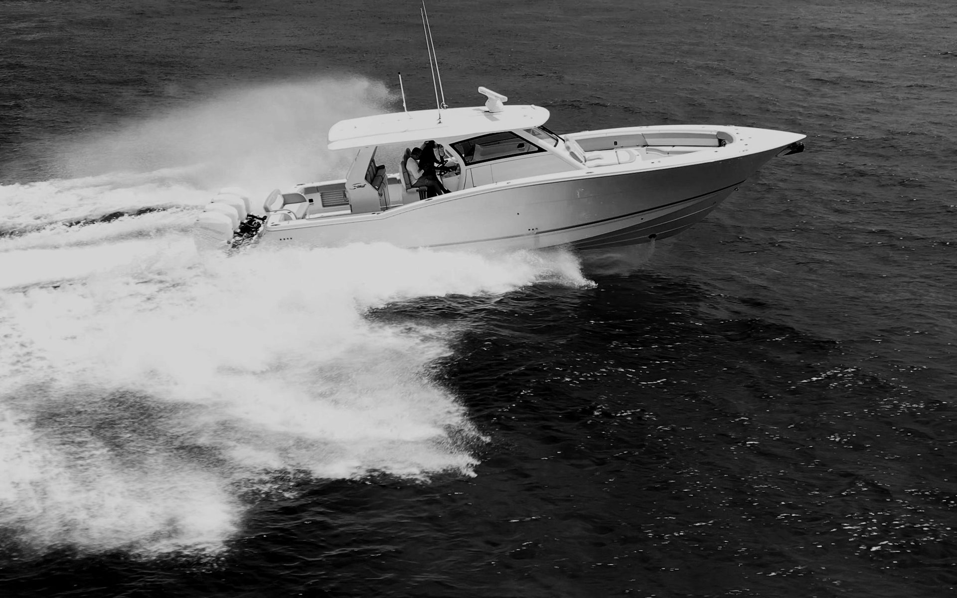 360 VR Virtual Tours of the Scout Boats @ 2023 Miami International Boat Show