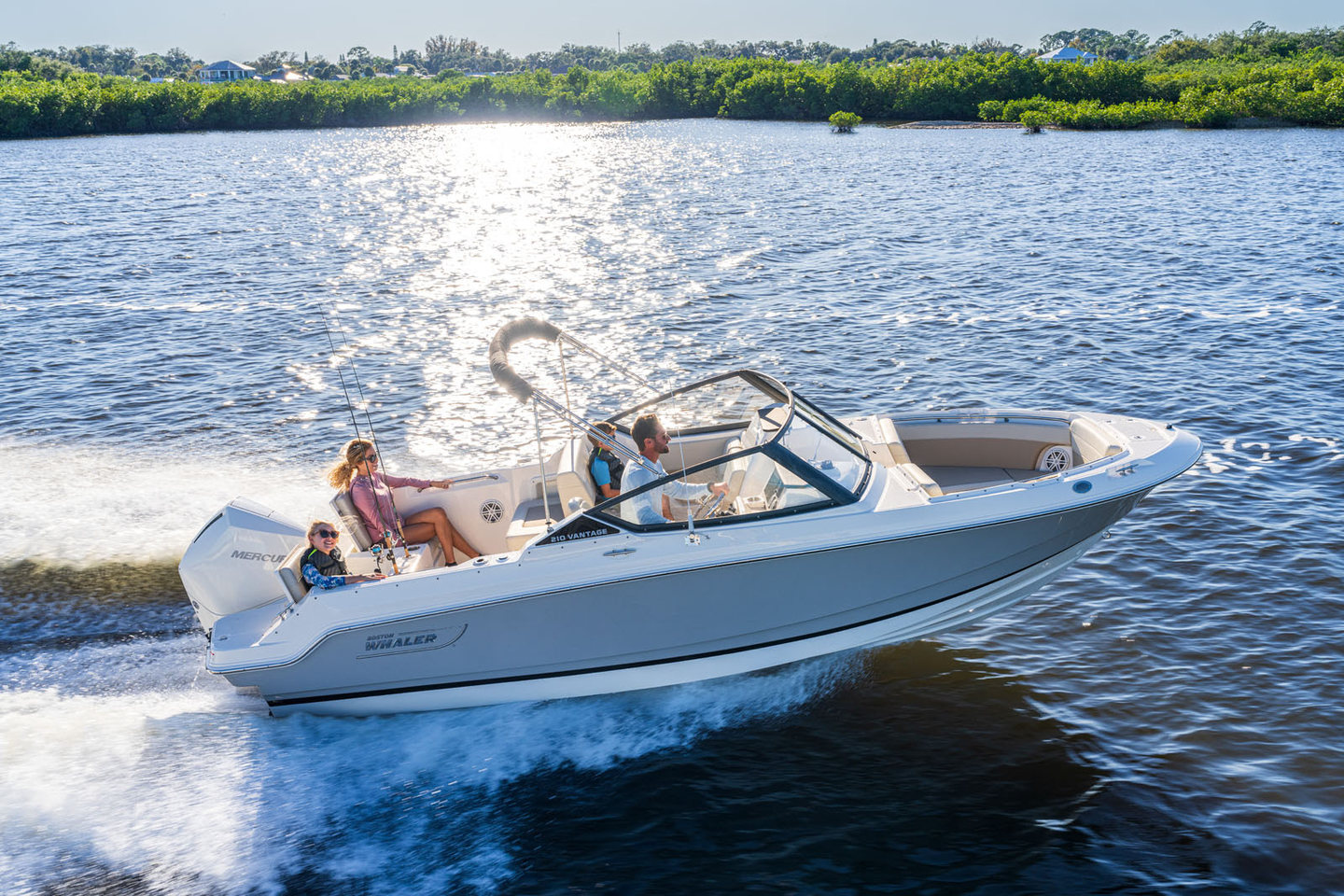 360 VR Virtual Tours of the [DEMO] Boston Whaler 210 Vantage