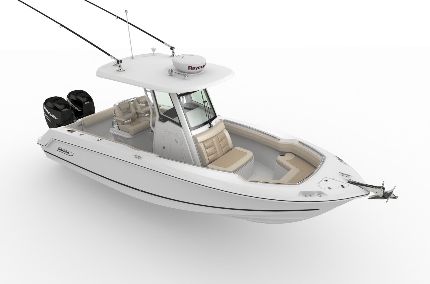 360 VR Virtual Tours of the Boston Whaler 250 Outrage