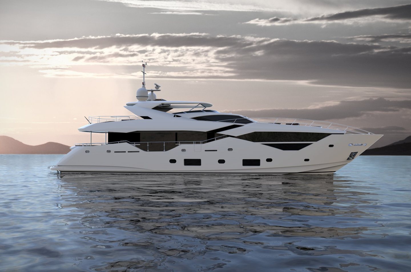 360 VR Virtual Tours of the Sunseeker 116 Yacht