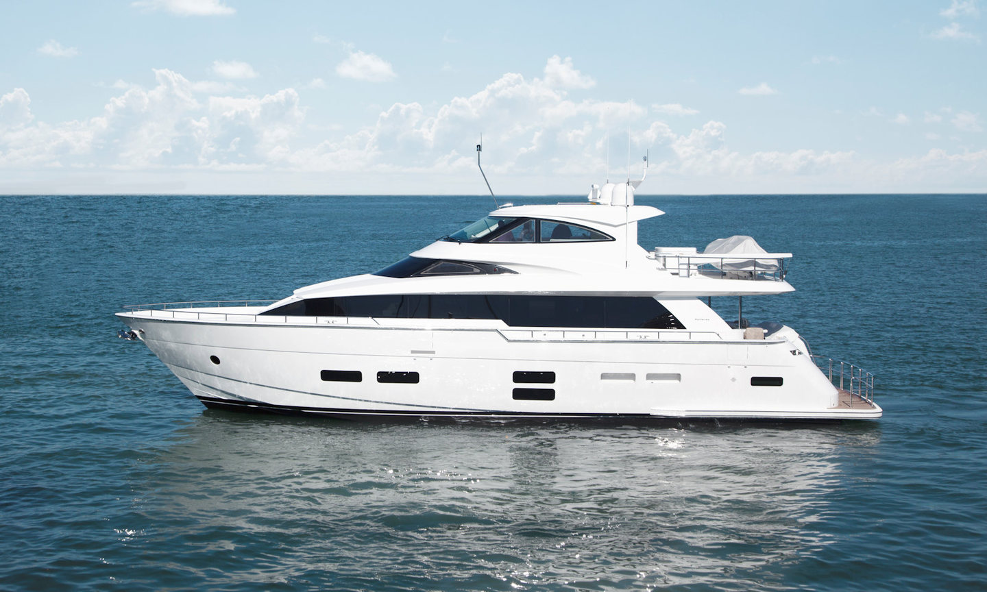 360 VR Virtual Tours of the Hatteras 70 Motor Yacht