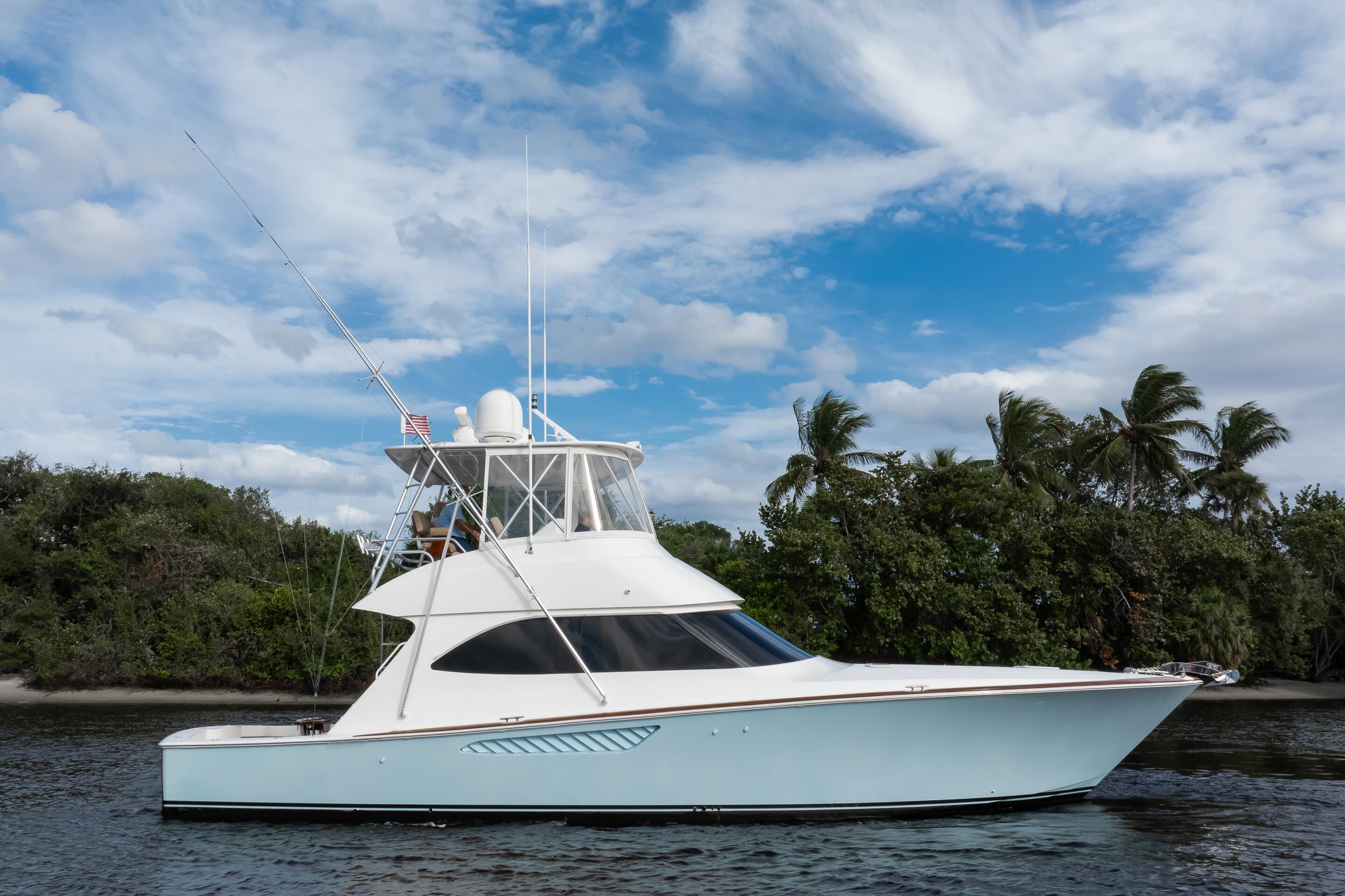 360 VR Virtual Tours of the 2010 Viking 46' Convertible "Constant Craving"