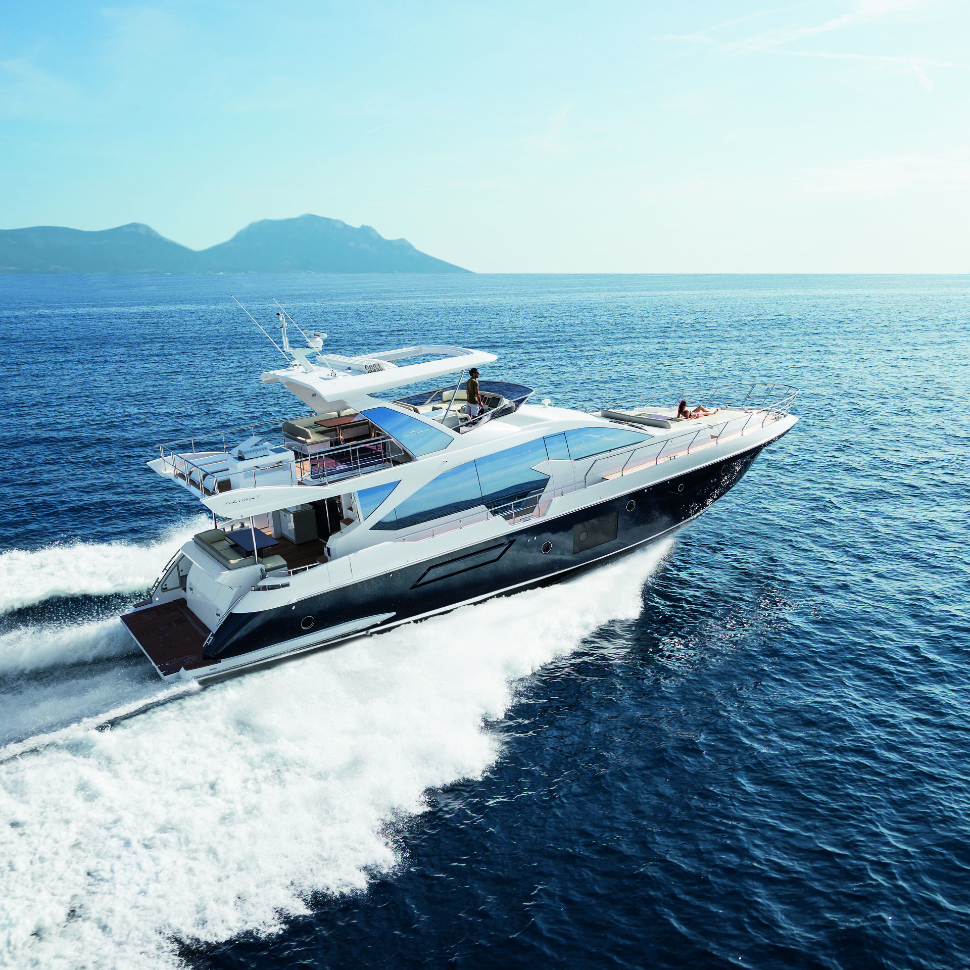 360 VR Virtual Tours of the Azimut Fly 74