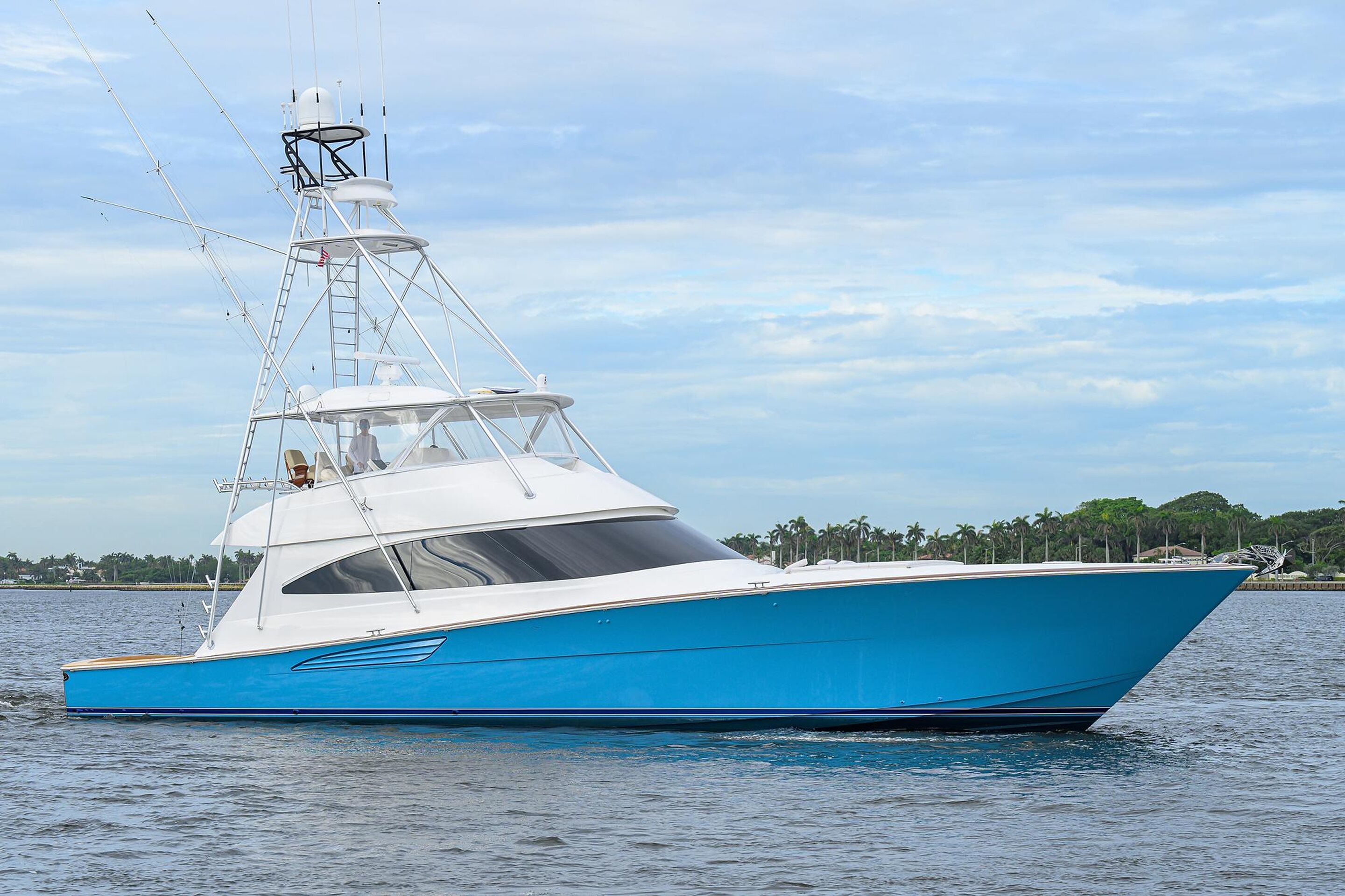 360 VR Virtual Tours of the 2018 Viking 72' Convertible "Bacchus"